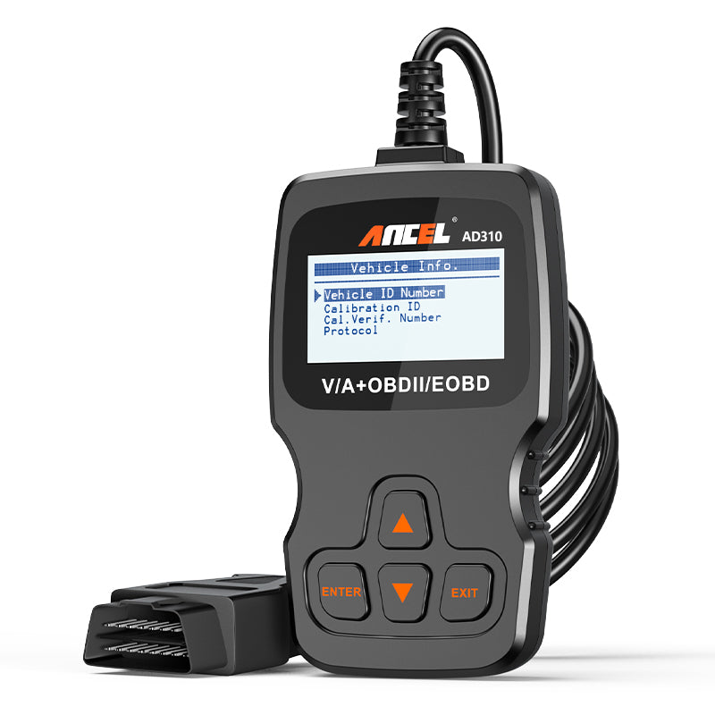 ANCEL AD310 Classic Enhanced Universal OBD II Scanner Car Engine Fault Code  Reader CAN Diagnostic Scan Tool-Black