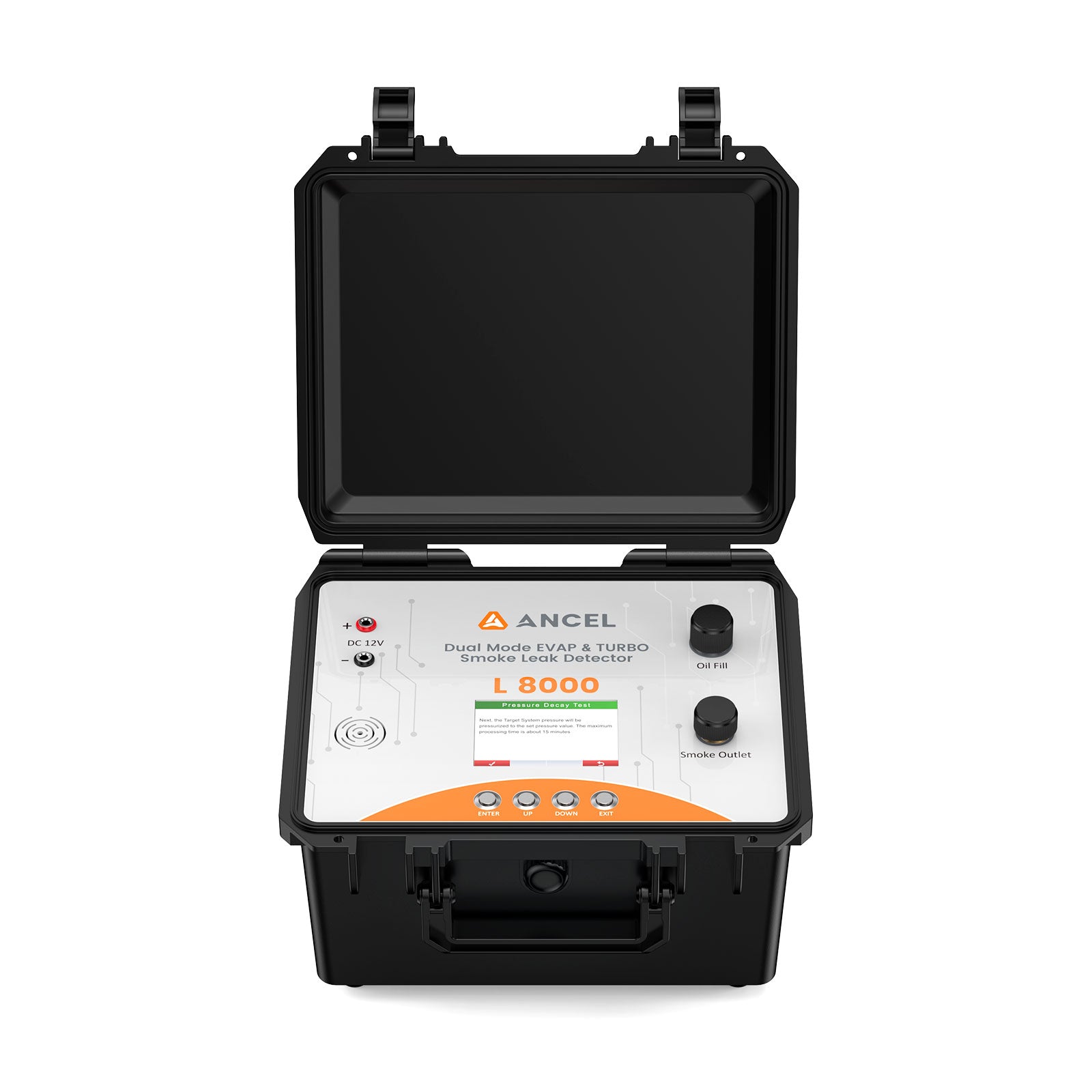 ANCEL L8000 DUAL Mode EVAP / TURBO High Pressure Digital Smoke Diagnostic Machine