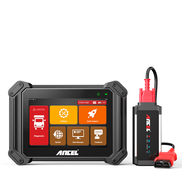 ANCEL V6HD Heavy Duty Truck Scanner with All-System Diagnostic and 40 Special Services