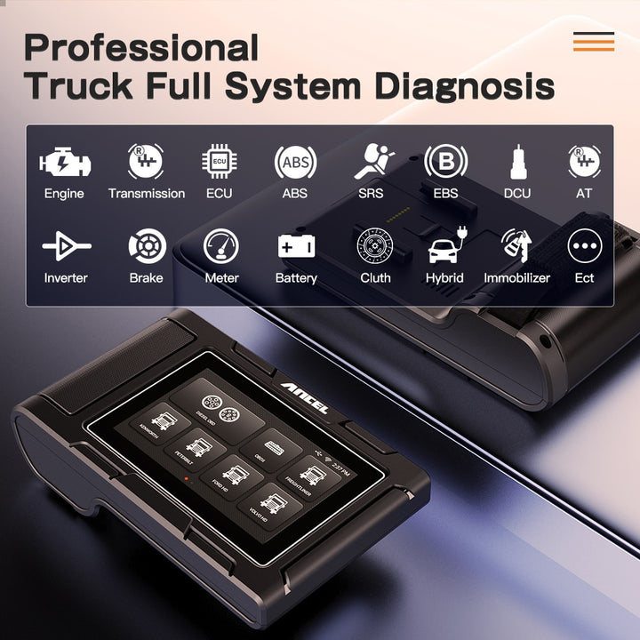 Heavy Duty Diesel Truck Diagnostic Scanner